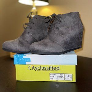 City Classified Lace Up Shootie